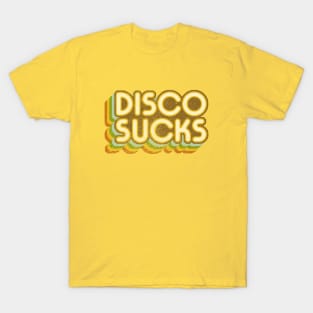 Disco Sucks (version 2 - faded) T-Shirt